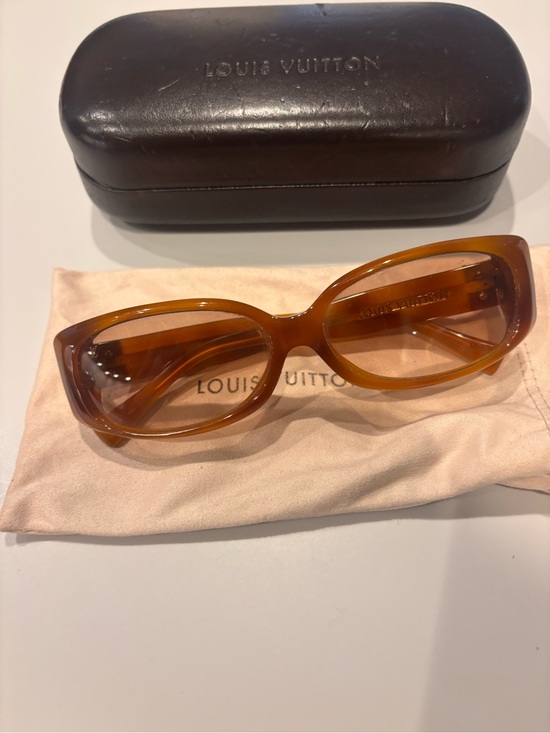 Louis Vuitton Accessories - Louis Vuitton Amber Brown Cat-Eye Sunglasses